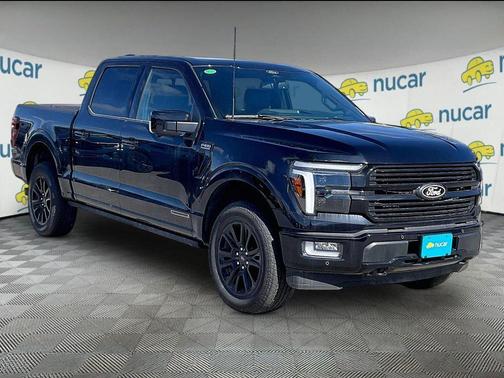 Agate Black Metallic 2025 Ford F-150 Platinum