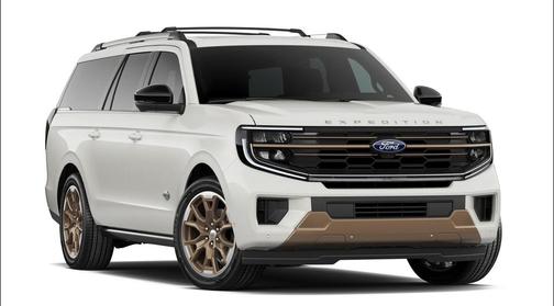 Star White Metallic Tri-Coat 2026 Ford Expedition Max King Ranch
