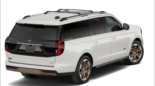 Star White Metallic Tri-Coat 2026 Ford Expedition Max King Ranch