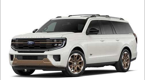 Star White Metallic Tri-Coat 2026 Ford Expedition Max King Ranch