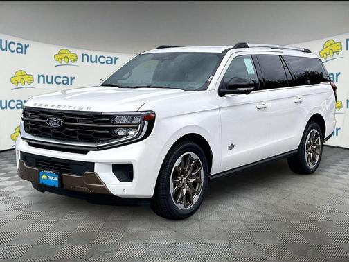 Star White Metallic Tri-Coat 2026 Ford Expedition Max King Ranch