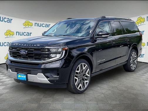 Agate Black Metallic 2026 Ford Expedition Max Platinum