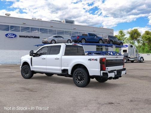 Star White Metallic Tri-Coat 2026 Ford F-350 Platinum