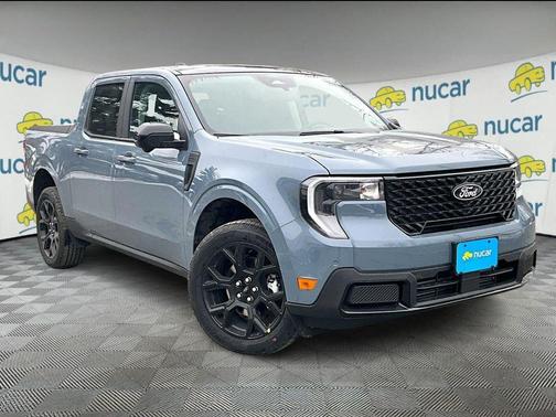 Azure Gray Metallic Tri-Coat 2026 Ford Maverick Lariat