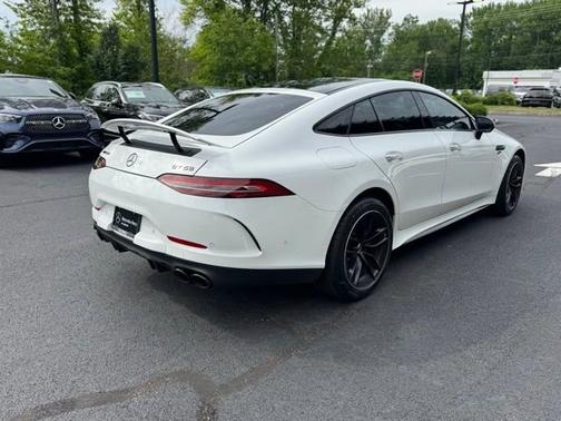 MANUFAKTUR Moonlight White Metallic 2024 Mercedes-Benz AMG GT 53 4-Door