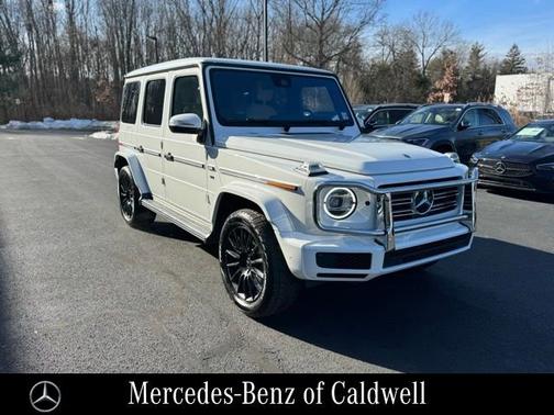 MANUFAKTUR Moonlight White Metallic 2024 Mercedes-Benz G-Class
