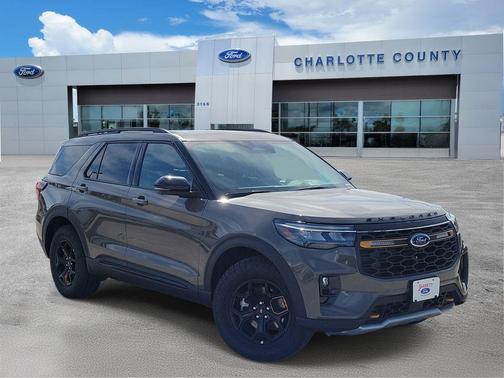 Gray 2026 Ford Explorer Tremor