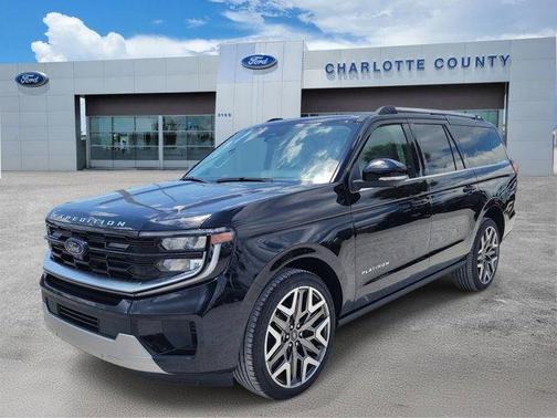 Agate Black Metallic 2026 Ford Expedition Max Platinum
