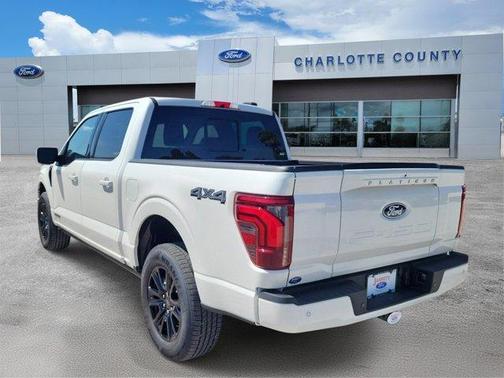 Star White 2026 Ford F-150 Platinum