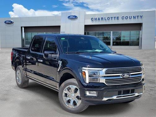 Agate Black Metallic 2026 Ford F-150 Platinum