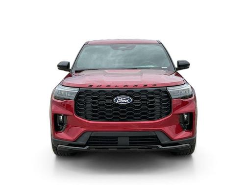 Ruby Red Metallic Tinted Clearcoat 2027 Ford Explorer ST-Line