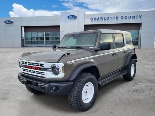 Gray 2026 Ford Bronco Heritage Edition