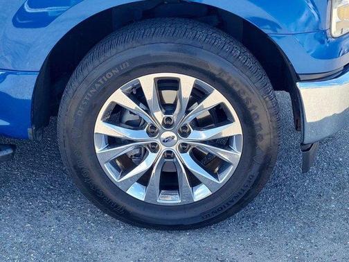 Lightning Blue 2017 Ford F-150 XLT