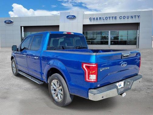 Lightning Blue 2017 Ford F-150 XLT