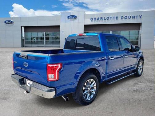 Lightning Blue 2017 Ford F-150 XLT