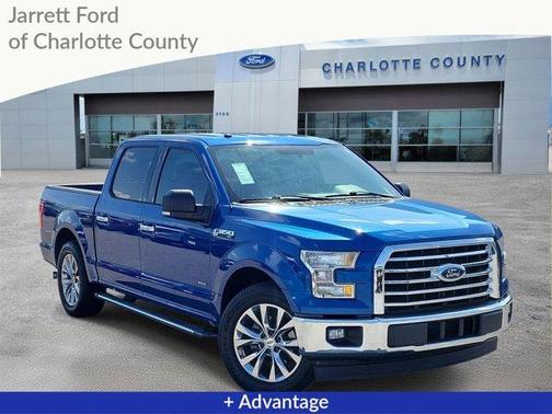 Lightning Blue 2017 Ford F-150 XLT