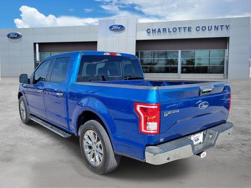 Lightning Blue 2017 Ford F-150 XLT