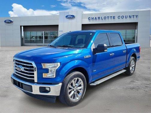 Lightning Blue 2017 Ford F-150 XLT