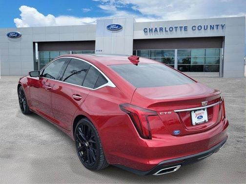 Radiant Red 2025 Cadillac CT5 Premium Luxury RWD