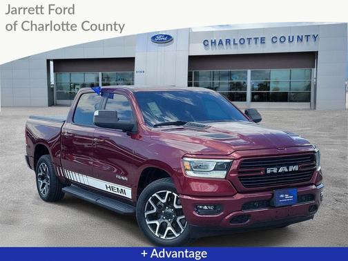Delmonico Red Pearlcoat 2024 RAM 1500 Laramie