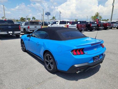 Grabber Blue 2024 Ford Mustang EcoBoost Premium