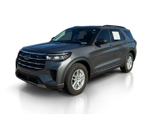 Carbonized Gray Metallic 2025 Ford Explorer Active