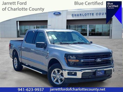 Silver Metallic 2025 Ford F-150 XLT