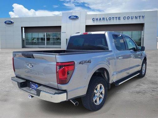 Silver Metallic 2025 Ford F-150 XLT