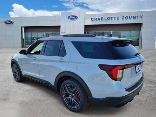 Space White Metallic 2026 Ford Explorer ST