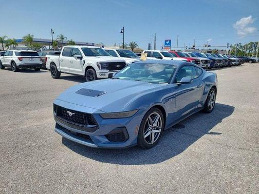 Vapor Blue Metallic 2025 Ford Mustang GT Premium