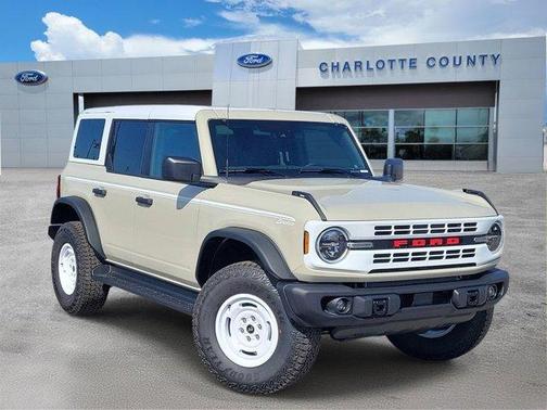 Desert Sand 2026 Ford Bronco Heritage Edition