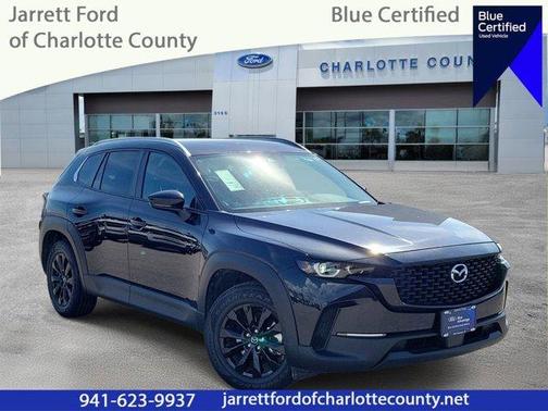 Jet Black Mica 2024 Mazda CX-50 2.5 S Preferred Package