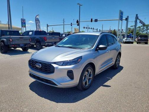 Iconic Silver Metallic 2024 Ford Escape ST-Line