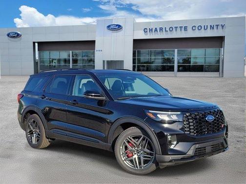 Agate Black Metallic 2026 Ford Explorer ST