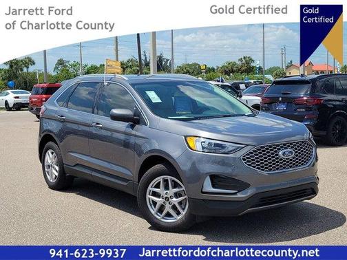 Carbonized Gray Metallic 2024 Ford Edge SEL