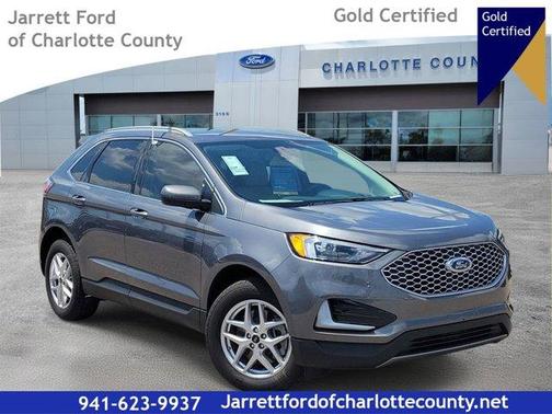Carbonized Gray Metallic 2024 Ford Edge SEL