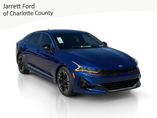 Sapphire Blue 2022 Kia K5 GT-Line