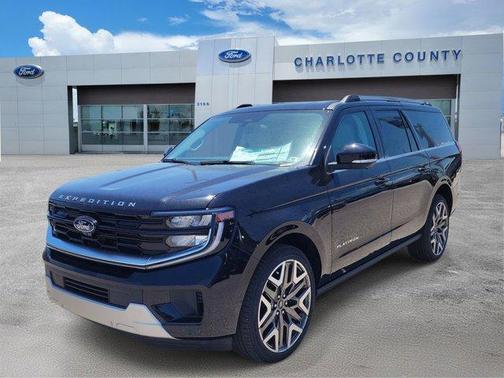 Agate Black Metallic 2026 Ford Expedition Max Platinum