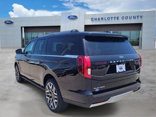 Agate Black Metallic 2026 Ford Expedition Max Platinum