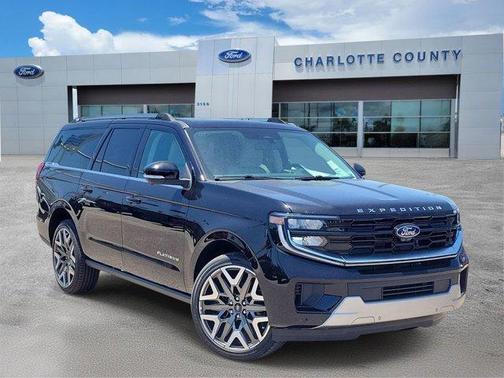 Agate Black Metallic 2026 Ford Expedition Max Platinum