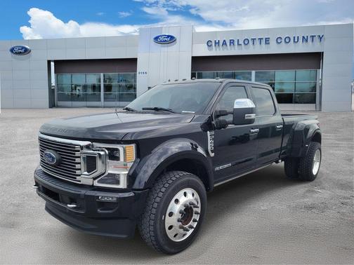 Black Metallic 2022 Ford F-450 Platinum