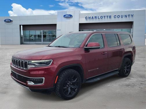 Velvet Red Pearlcoat 2022 Jeep Wagoneer Series II
