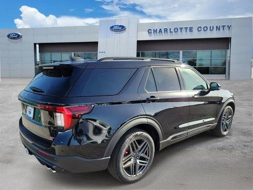 Agate Black Metallic 2026 Ford Explorer ST