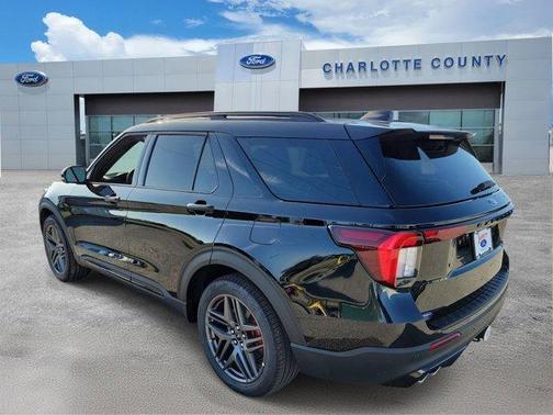 Agate Black Metallic 2026 Ford Explorer ST