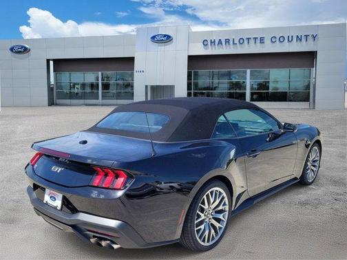 Shadow Black 2025 Ford Mustang GT Premium