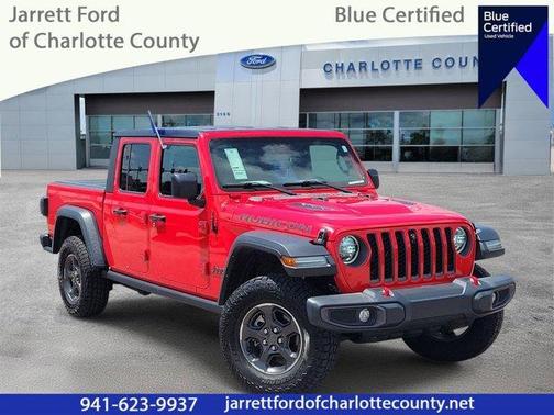 Firecracker Red Clearcoat 2021 Jeep Gladiator Rubicon