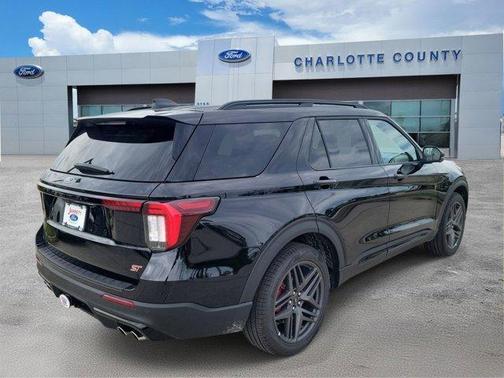 Agate Black Metallic 2026 Ford Explorer ST