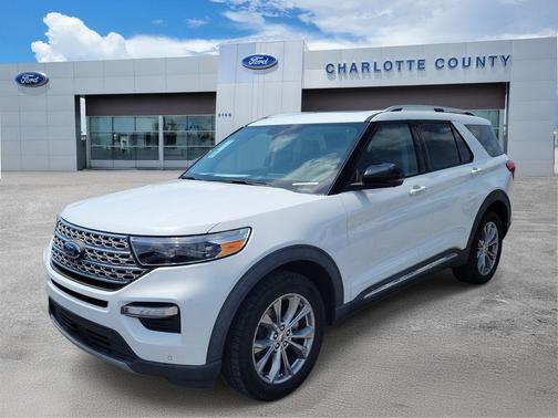 Star White 2021 Ford Explorer Limited