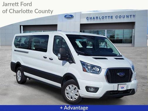 Oxford White 2023 Ford Transit-350 XLT