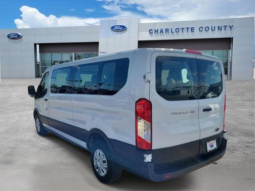 Oxford White 2023 Ford Transit-350 XLT